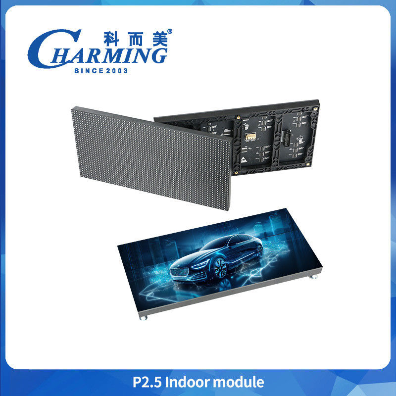 リフレッシュ周波数 3840hz LED P2.5 ビデオディスプレイ 2025 モジュール Com P2.5 室内 LED ディスプレイ