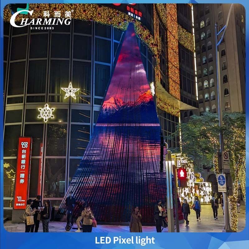 ホットセール RGBW LED ピクセルポイントライト 30MM IP66 DC 24V アウトドア クリスマス ホリデー LED