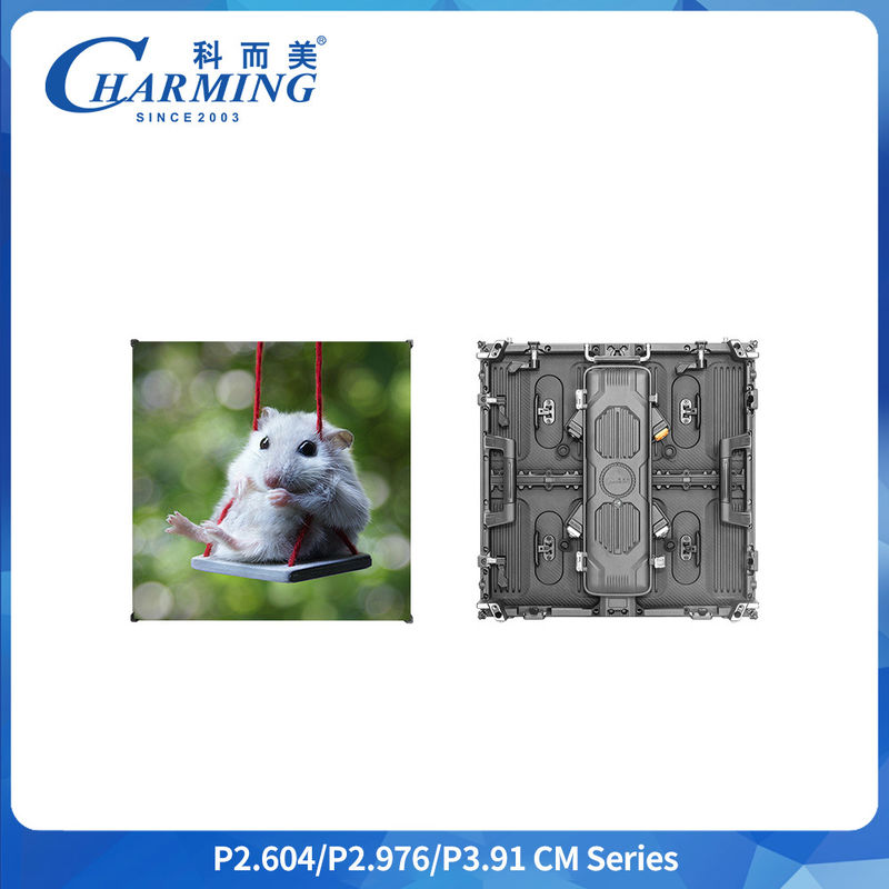 P3.91 屋外レンタルLEDスクリーン IP65 防水 500*1000mm/500*500mm 7680Hzレンタルディスプレイ マルチスクリーン