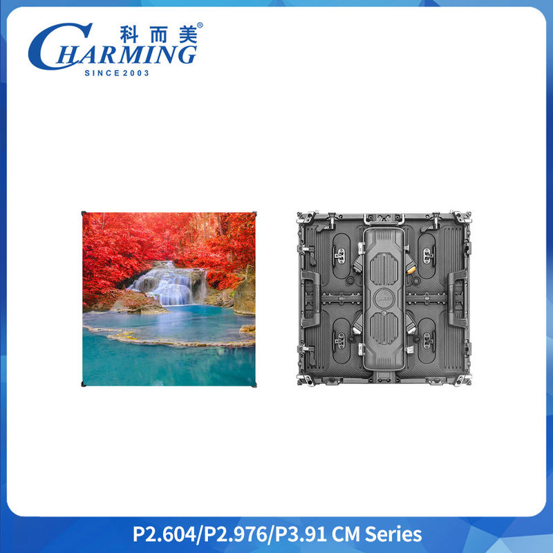 CMシリーズ 屋外レンタルLEDディスプレイ IP65 500*1000mm/500*500mm 7680Hz 便利な相互接続