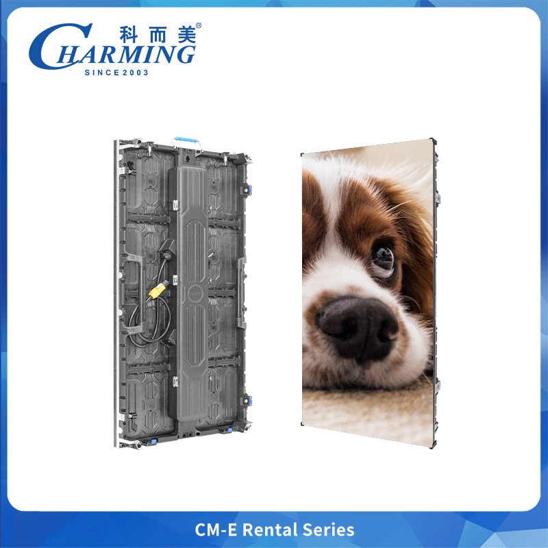 超薄型79mmレンタル LEDディスプレイキャビネット コンサートステージイベント用電源コード統合