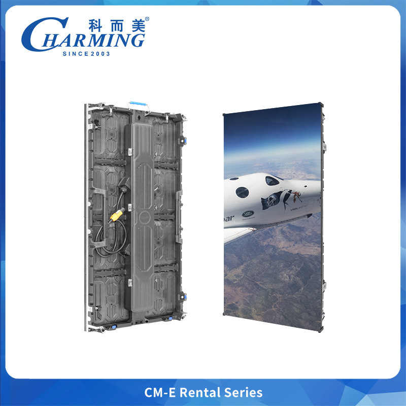 コンサートステージイベント用屋外レンタルLEDディスプレイ用キャビネット電源コード統合