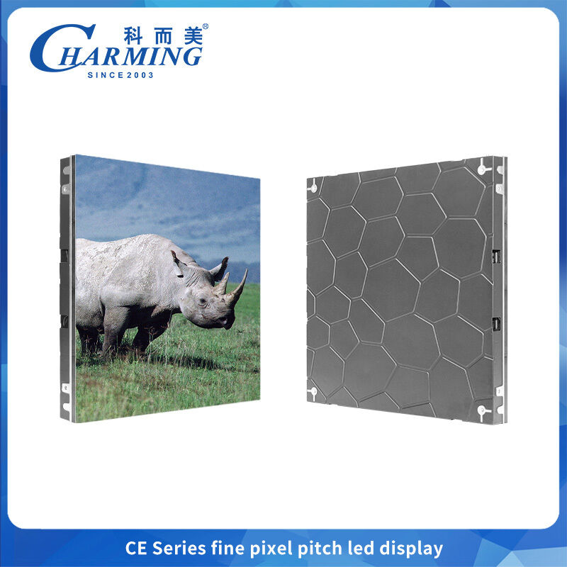 ニュース スタジオの背景壁 HD P1.53 屋内取り付け型没入型 LED パネル ディスプレイ