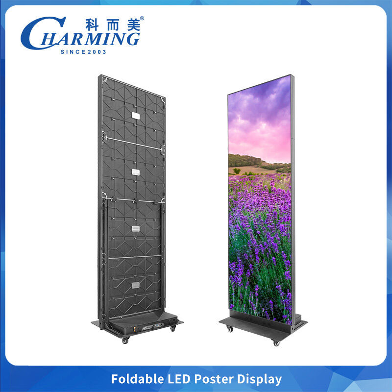 Quick Lock Seamless Splicing LED Screen P2 P2.5 Foldable Cabinet with Positioning Holes for Easy Setup