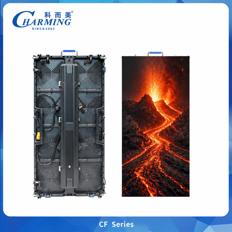 Flexible Rental LED Display Featuring Lightweight Design and Quick Setup Ideal for Concerts and Exhibitions
