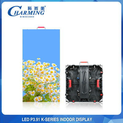 耐摩耗性 256x128 LEDの屋内ビデオ壁3840HZ P3.91の反衝突