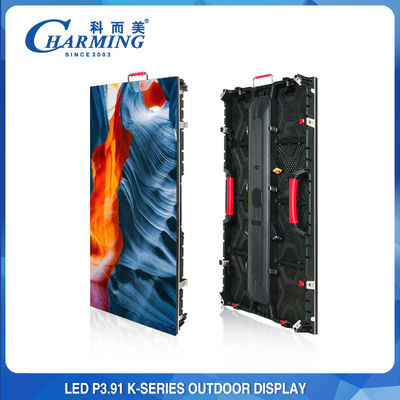 RGB フル カラー屋内固定 LED ディスプレイ P3.91 超薄型軽量