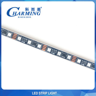 Multiscene SMD5050 RGB ライト ストリップ、SPI コントロール クラブ LED ライト