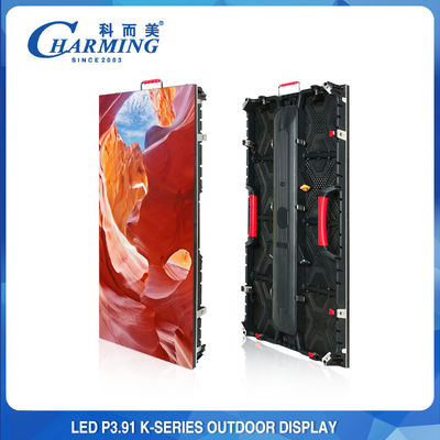 50x100CM 3840Hz レンタル LED 表示屋外ピクセル ピス P3.91MM