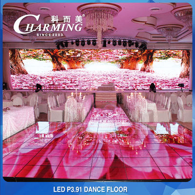 P3.91 LEDダンスフロア レンタル用ビデオフロア イベント 結婚式 展示