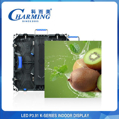 レンタル アウトドア LED ビデオ ウォール P3.9 P3.91 500x500mm 鋳型 アルミ ディスプレイ