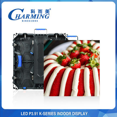 レンタル LED ディスプレイ 室内 室外 フルカラー LED 壁 P3.9 P3.91 LED ビデオ 壁 500x500mm 鋳型 アルミ ディスプレイ