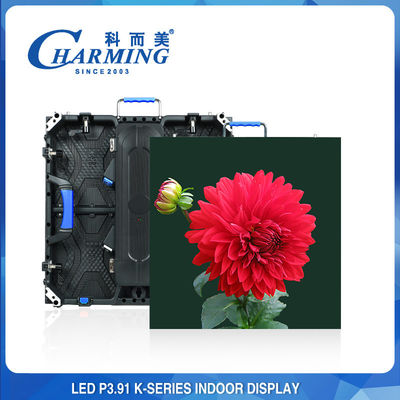 P3.91 室内用LEDビデオディスプレイ 壁用デジタルサイネージ広告スクリーン