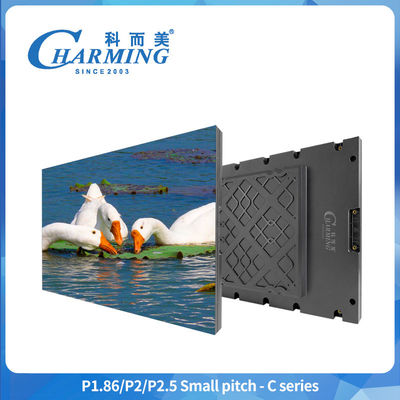 室内広告 P1.86 320*480mm 細角LED画面 高解像度 3840Hz リフレッシュ IP42