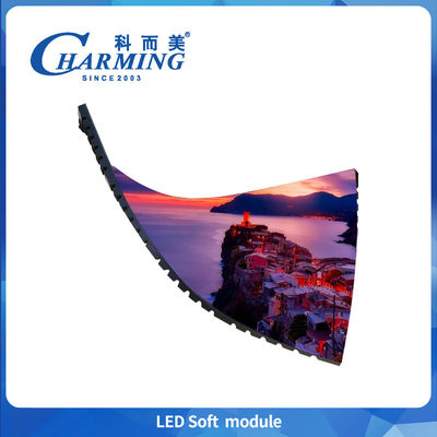 4k P2 P2.5 P3.076 室内 Led ソフト モジュール 400-800 高明るさ Rgb LED 柔軟性ディスプレイ