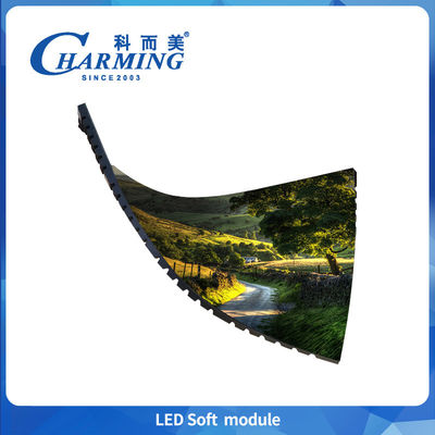 超高解像度 135° 広角視角 P1.86-P4 折りたたみ 折りたたみ 柔軟な画面 室内活動用