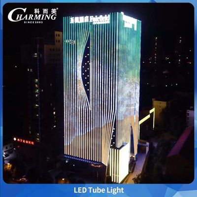 RGB U38チューブライト 1000/500*38*58MM 通過 3C と CE 認証 屋外ビル 容易な保守
