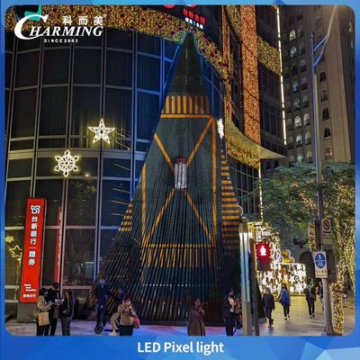 屋外看板用低電力・耐UV DMX512 LEDピクセルライト