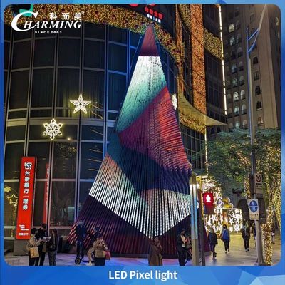 SMD3535 50C LEDピクセルライト IP66防水 SPI制御 屋外壁 ステージ 公園照明用
