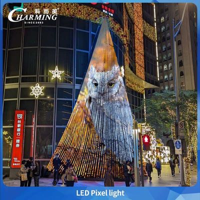 30mm Rgb Dc24v ドットピクセル 屋外 LEDポイント Dmx ピクセル LEDドットライト 玄関ビル